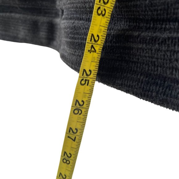 The North Face Black Grey Marled Zip Up Hooded Jacket Medium - Picture 6 of 8